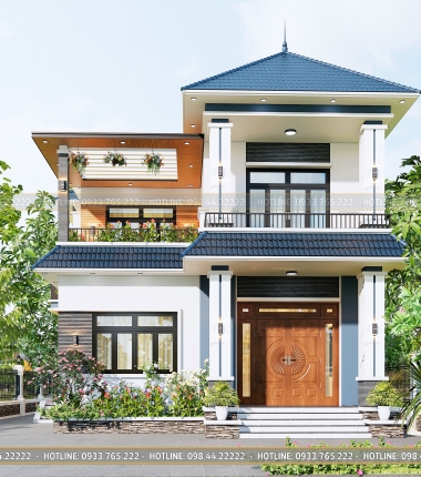 Biệt Thự Mái Nhật 2 Tầng Siêu Đẹp