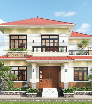 Biệt Thự Mái Nhật 2 Tầng