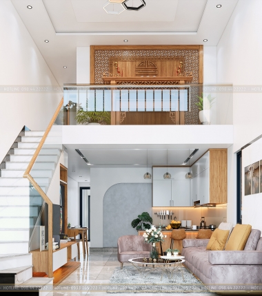 Nội Thất Nhà Gác Lửng Hiện Đại