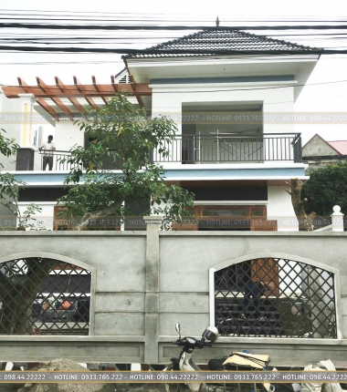 Nhà Phố 2 Tầng Mái Nhật 
