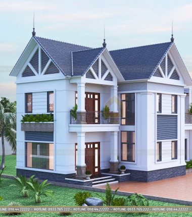 Nhà Mái Thái 2 Tầng