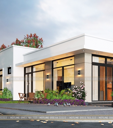 Nhà Phố 1 Tầng Hiện Đại