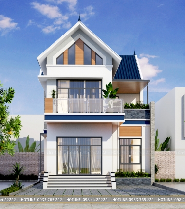 Nhà Phố Mái Thái 2 Tầng