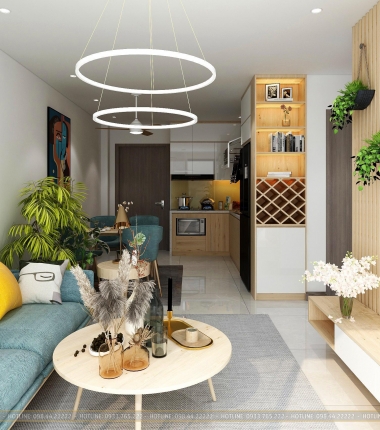Nội thất căn hộ 2 Phòng Ngủ