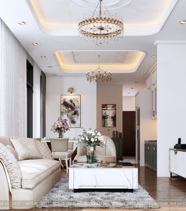 Nội Thất Nhà 1 Tầng Tân Cổ Điển